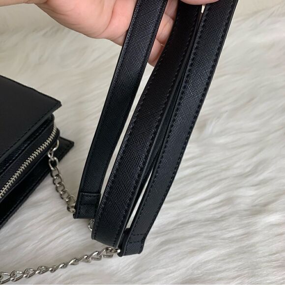 Steve Madden Black Crossbody Wallet Bag - Picture 7 of 12